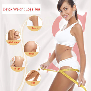 Organic detox slimming tea fat burning flat tummy reduction weight loss tea